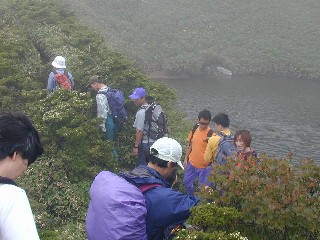 写真：「ポレポレ2003年７月山行／三嶺（徳島／高知）」